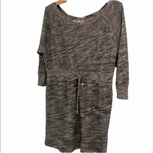 Juicy couture dress size médium grey 3/4 sleeve